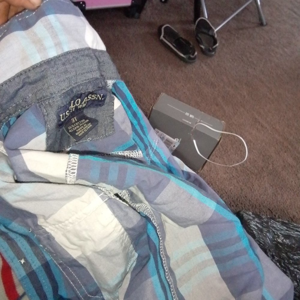 u.s. polo button up shirt